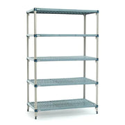 Metro Max Q 24 x 54 - 5 Mat Style Shelves, 4 Posts - Hospitality Connect