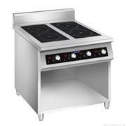 Electmax 4 burner induction cooker on stand EIC9-800P