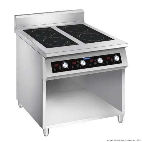ElectMax 900 Series Induction 4 Buner Cooker with Splashback EIC9-800P - Hospitality Connect