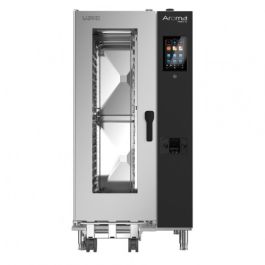 LAINOX 15 x 600 x 400 Electric Direct Steam Combi Oven with Touch Screen Controls - Hospitality Connect