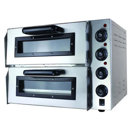 Baker Max Compact Double Pizza Deck Oven EP2S. - Hospitality Connect