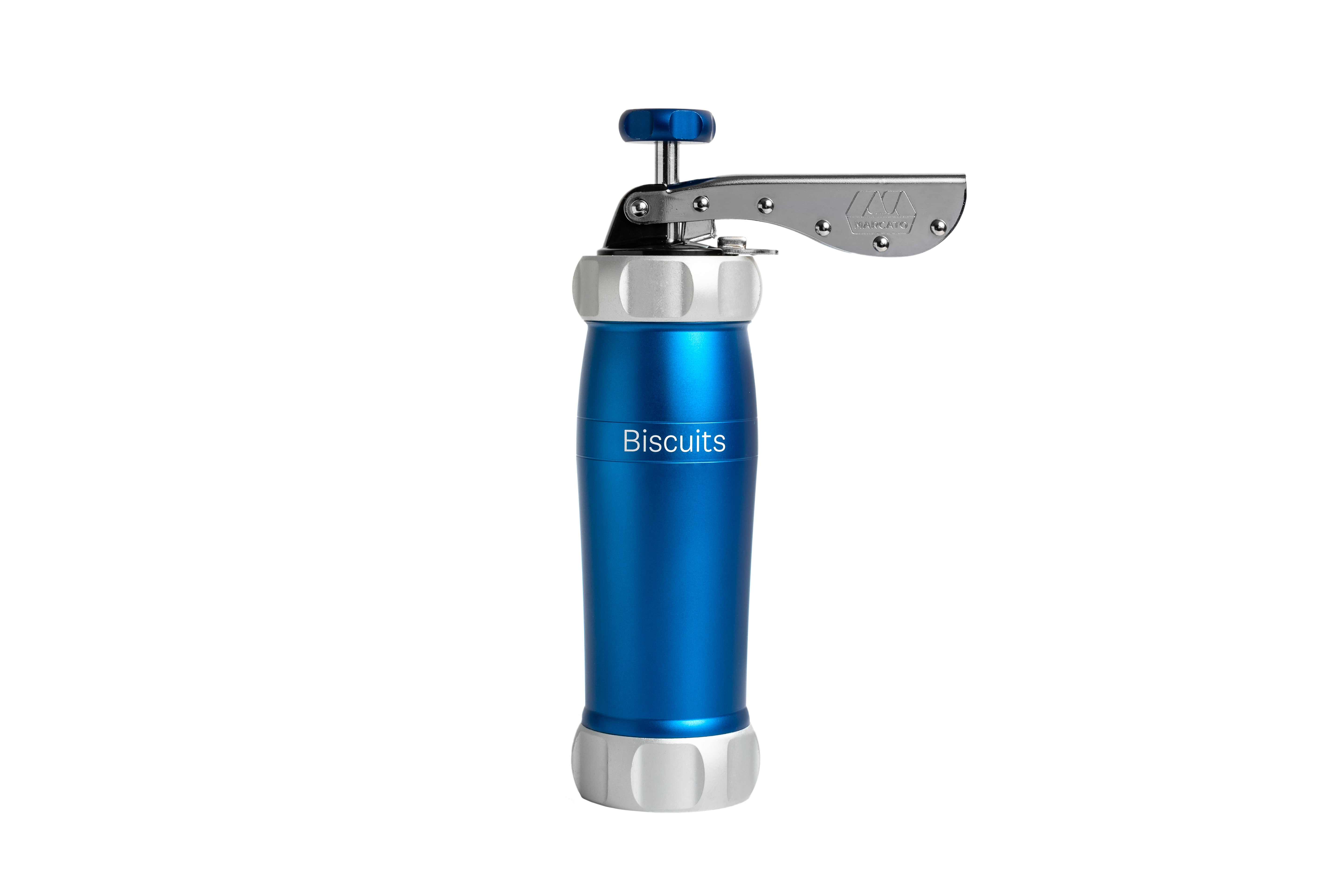 Marcato Design Biscuit Press - 20 Shapes - Blue - Hospitality Connect