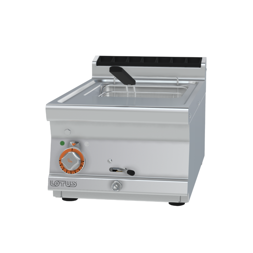 Lotus F13T-74ET Electric 13L Single Tank Benchtop Fryer - Hospitality Connect