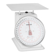 Vogue Kitchen Scale Flat Top 20kg/44lbs -Grad. 50g/2oz - Hospitality Connect