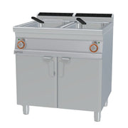 Lotus F2/18-78ET Electric 18L + 18L Split Tank Fryer - Hospitality Connect