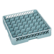 Vogue Glass Rack Grey - 100x500x500mm (49 Compartments) - Hospitality Connect
