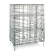 Metro Super Erecta Security Storage Cage Includes - 2 x ME.S.2448.NK3 shelves ME.SEC55K3.KIT - Hospitality Connect