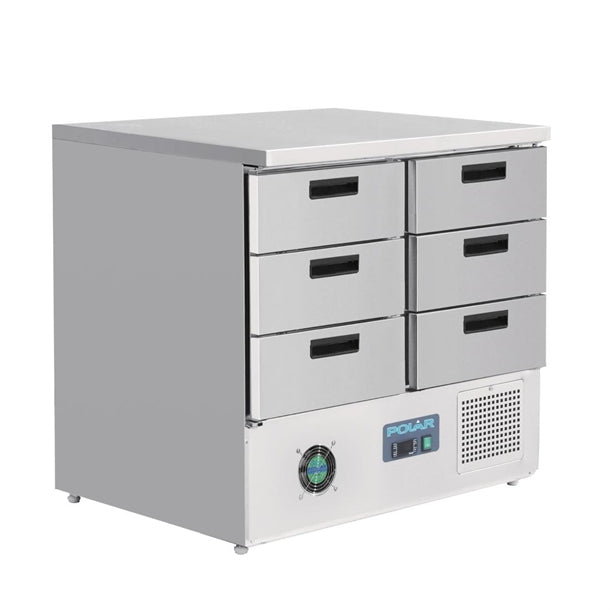 Polar G-Series Upright Display Fridge White - 350Ltr DM076-A - Hospitality Connect