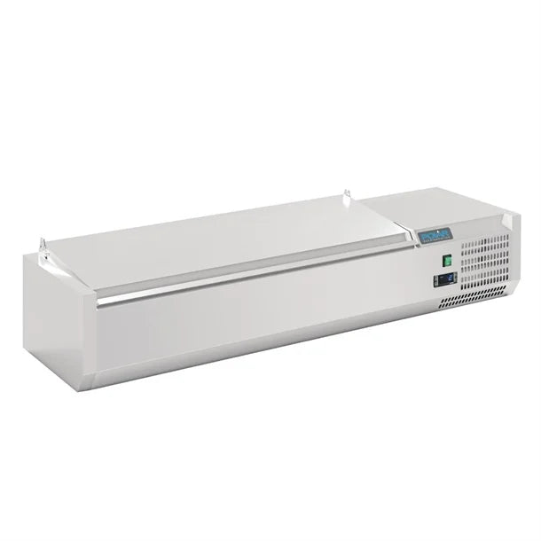 Polar G-Series Countertop Prep Fridge with Lid 5x 1/4GN - Hospitality Connect