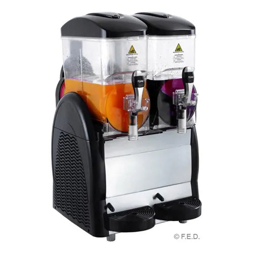 FABIGANI-2S Double 12 tre Granita & Slushy Machine. - Hospitality Connect