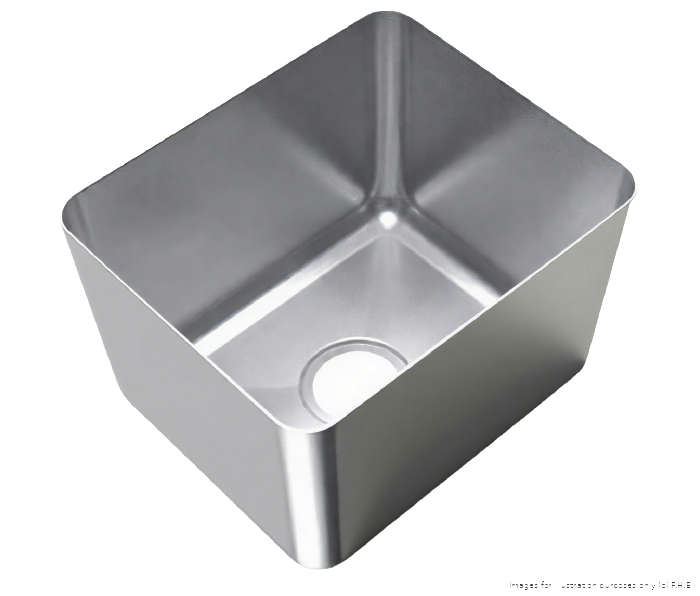 Modular Systems Premium Stainless Steel Insert Bowl 450x450x300mm HSIN454530, image 2