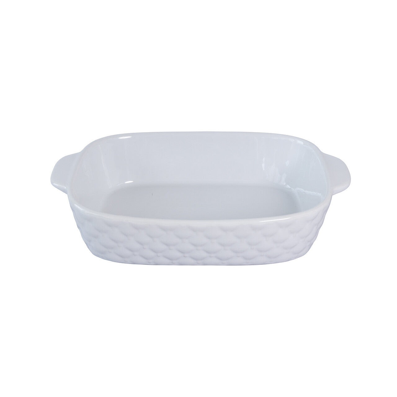 Cuisena Ceramic Baking Dish - White - 28cm