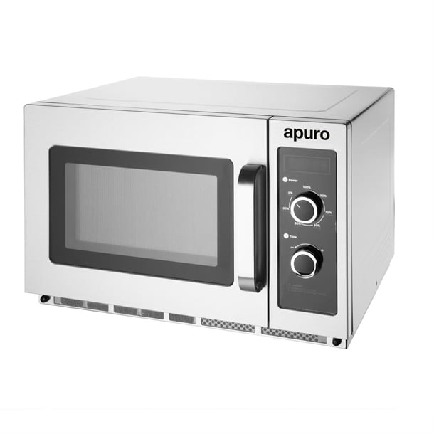Apuro Heavy Duty Manual Commercial Microwave Oven 1800W - 34Ltr