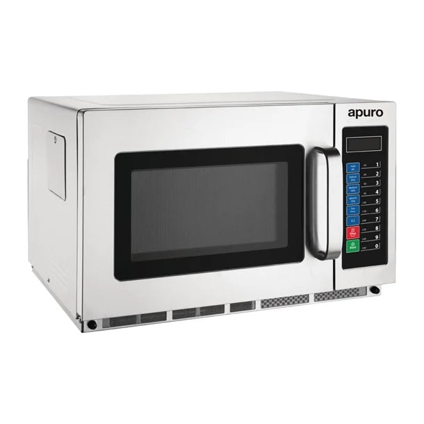 Apuro Commercial Microwave - Programmable Medium Duty - 34Ltr FB864-A - Hospitality Connect