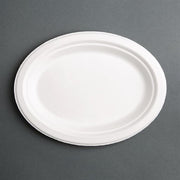 Fiesta Compostable Bagasse Tray - 680ml - 38 x 139 x 213mm (Pack 50)