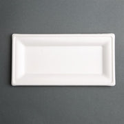 Fiesta Compostable Bagasse Oval Plate 316 x 252mm (Pack 50)