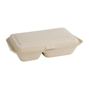 Fiesta Compostable Bagasse Rectangular Plate 258 x 130mm (Pack 50)