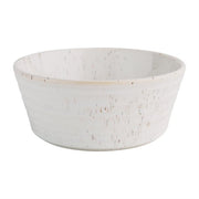 Olympia Cavolo White Speckle Flat Round Bowl - 143mm (Box 6) - Hospitality Connect