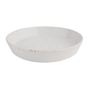 Olympia Cavolo White Speckle Flat Round Bowl - 220mm (Box 4) - Hospitality Connect
