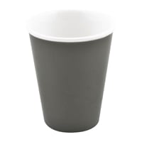 Bevande Latte Cup 200ml Pack of 6 Slate - Hospitality Connect