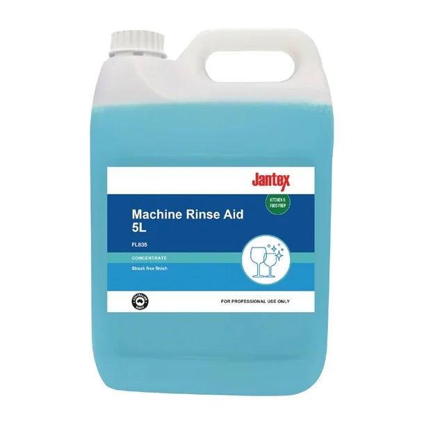 Jantex Dishwasher Rinse Aid Concentrate 5Ltr - Hospitality Connect