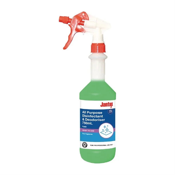 Jantex Multi Purpose Disinfectant & Deodoriser Ready to Use 750ml FL850 - Hospitality Connect