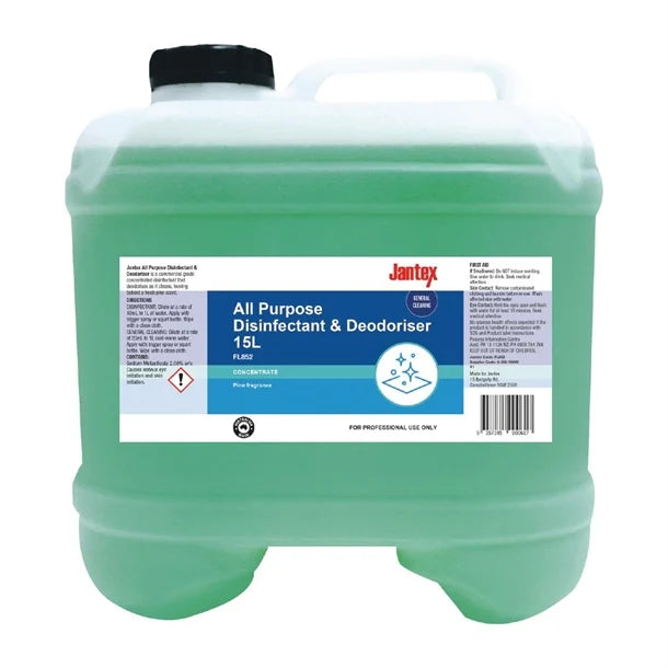 Jantex Multi Purpose Disinfectant & Deodoriser Concentrate 15Ltr - Hospitality Connect