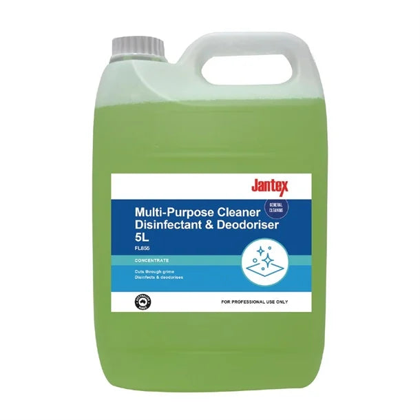 Jantex Alcohol Free Multi Purpose Cleaner Concentrate 5Ltr - Hospitality Connect