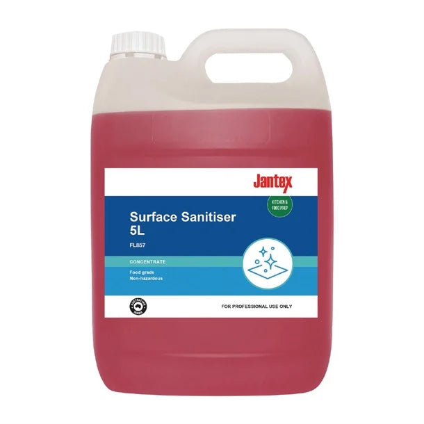 Jantex Food Grade Surface Sanitiser Concentrate 5Ltr - Hospitality Connect