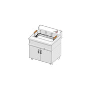 Lotus FMPE-25 Electric 24L Wide Body Shallow Fryer - Hospitality Connect