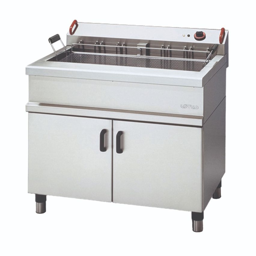 Lotus FMPE-30 Electric 31L Wide Body Shallow Fryer - Hospitality Connect