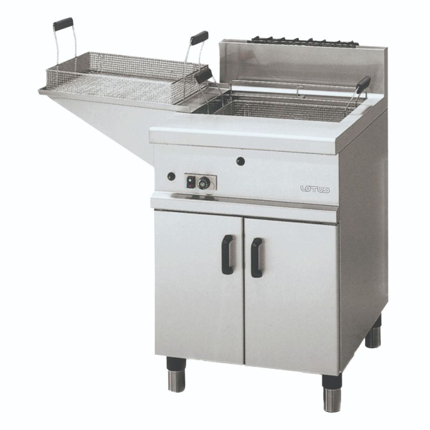 Lotus FMPG-20 Gas 20L Wide Body Shallow Fryer - Hospitality Connect