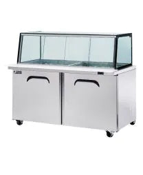 Fresh Glass Canopy Noodle Bar Salad 1533mm Wide 441L FMU-60-GC - Hospitality Connect