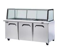 Fresh Glass Canopy Noodle Bar Salad 1839mm Wide 531L FMU-72-GC - Hospitality Connect