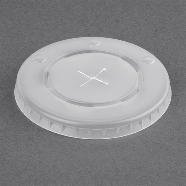 Fiesta Recyclable Lid- 80mm for Paper Cold Cup - 225ml (Pack 1000)