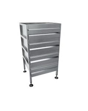 3Monkeez Freestanding 4 Drawer Unit. No Locks AB-4DRAW