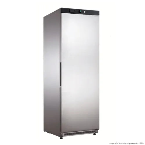 Thermaster Stainless Steel Upright Static Fridge XR400SS - Hospitality Connect