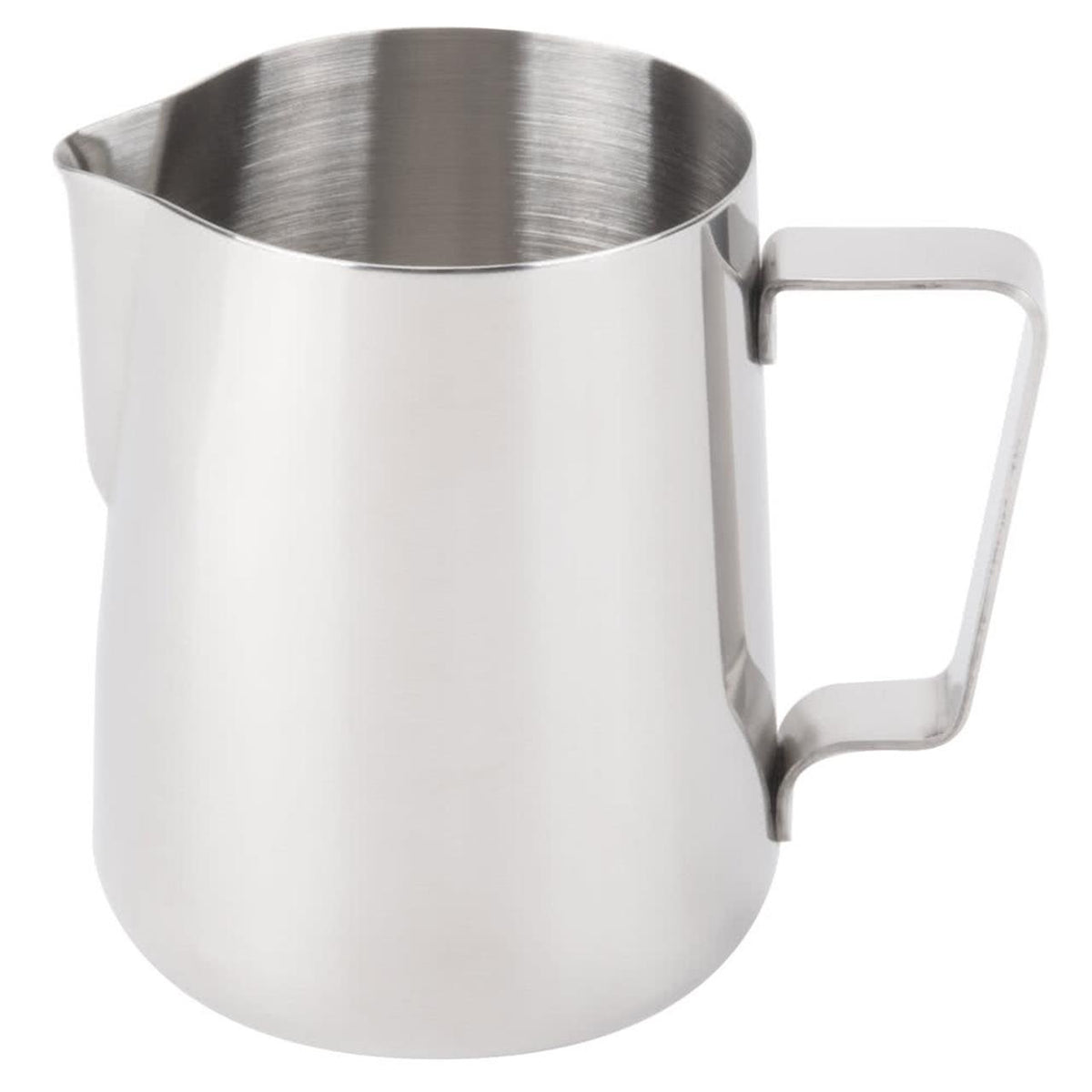 KH MILK FROTHING JUG CUT EDGE 0.6LT 20oz S/STEEL