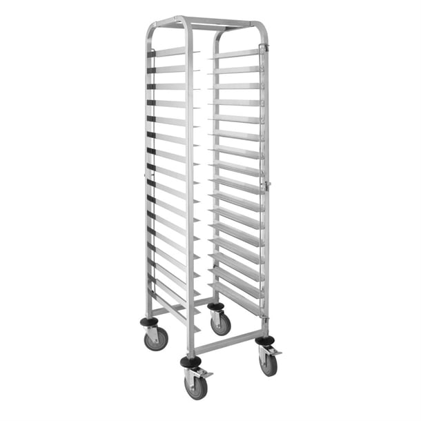Vogue 16 Level Tray Racking Trolley - Hospitality Connect