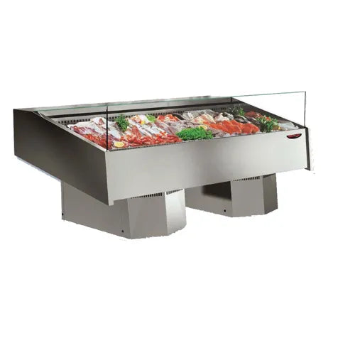 Bonvue Multiplexable Serve-over Refrigerated Fish Open Display - FSG2000. - Hospitality Connect
