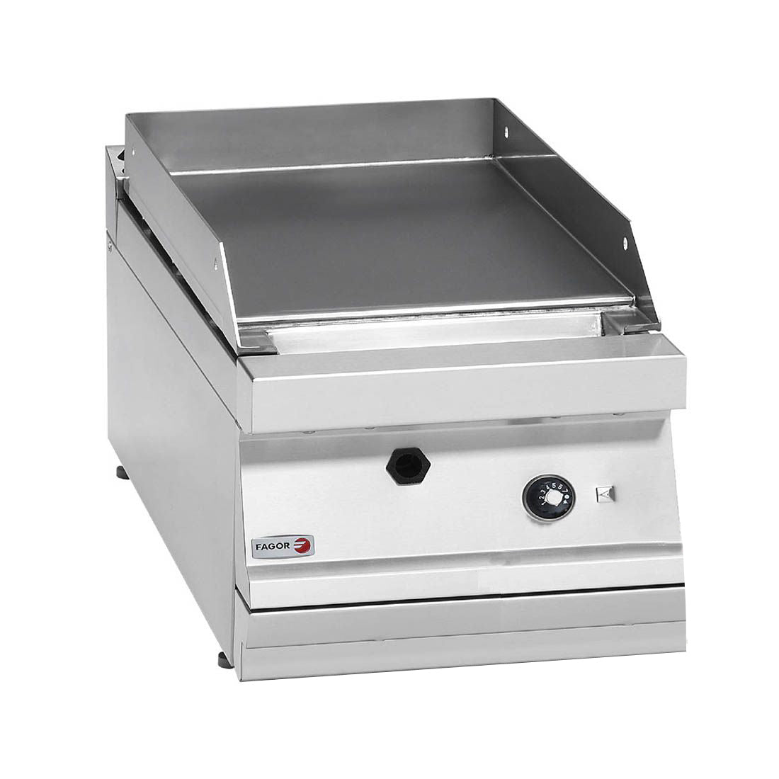 Fagor 700 series natural gas mild steel 1 zone fry top FTG7-05L - Hospitality Connect