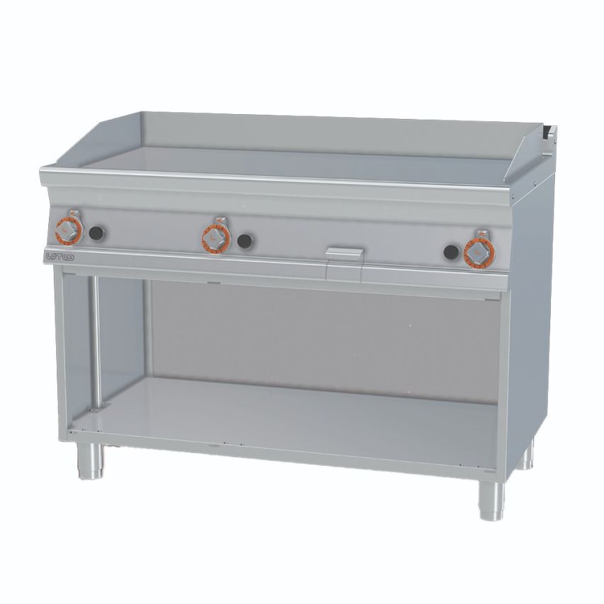 Lotus FTL-712GS3 Gas Superchrome 1200mm Hotplate on base - Hospitality Connect