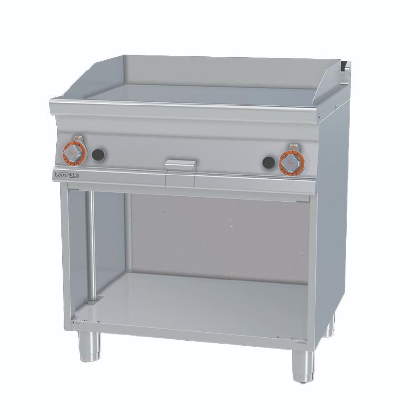 Lotus FTL-78GS Gas Superchrome 800mm Hotplate on base - Hospitality Connect