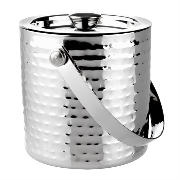 Olympia Hammered Double Wall Ice Bucket - 1.7Ltr - Hospitality Connect