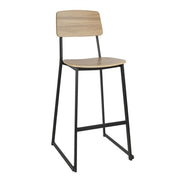 Bolero Beaufort Wooden Interior High Stools (Set 2) FU525