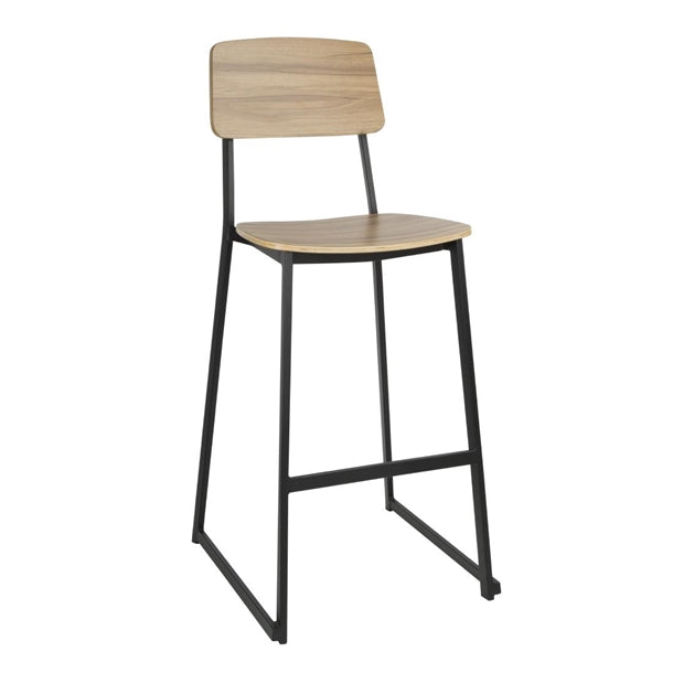 Bolero Beaufort Wooden Interior High Stools (Set 2) FU525