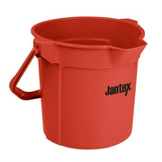 Jantex Graduated Bucket with Pouring Lip 10Ltr - Red - Hospitality Connect