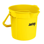 Jantex Graduated Bucket with Pouring Lip Yellow - 10Ltr - Hospitality Connect