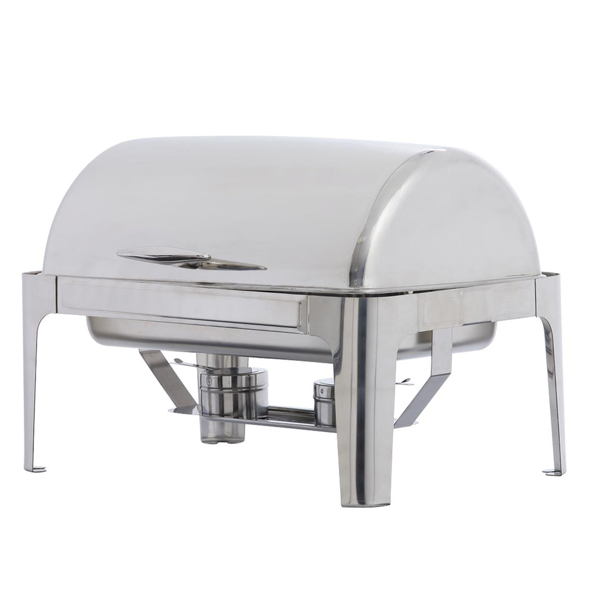 KH CHAFFING DISH ROLL TOP S/STEEL