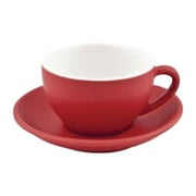Bevande Cappuccino /Tea Cup 200ml Pack of 6 Rosso - Hospitality Connect